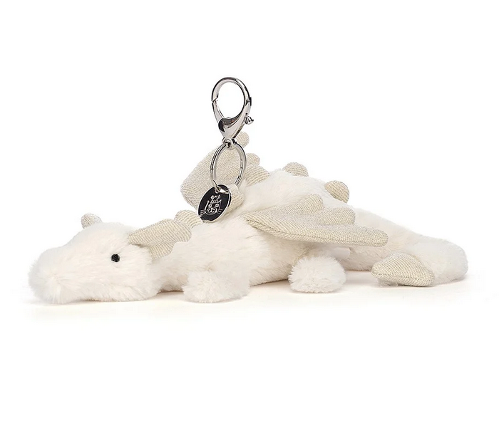 Snow Dragon Bag Charm – World of Mirth