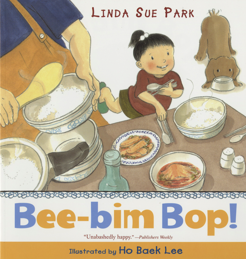 Cover of Bee-bimBop! by Linda Sue Park and Ho Baek Lee.