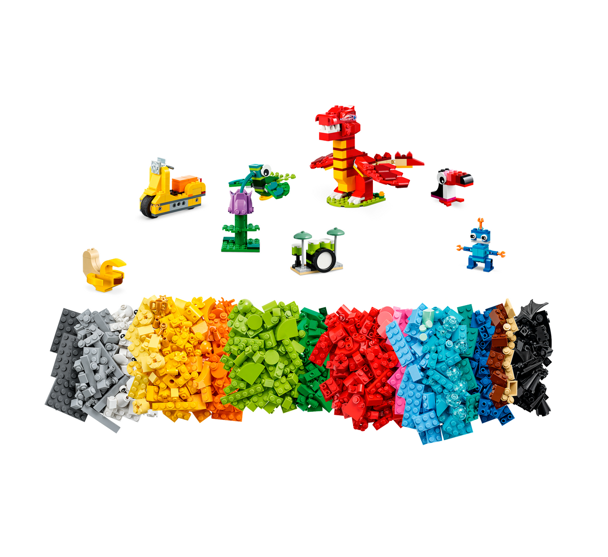 Classic Build Together outlet 11020 Building Set (1,601 Pieces)