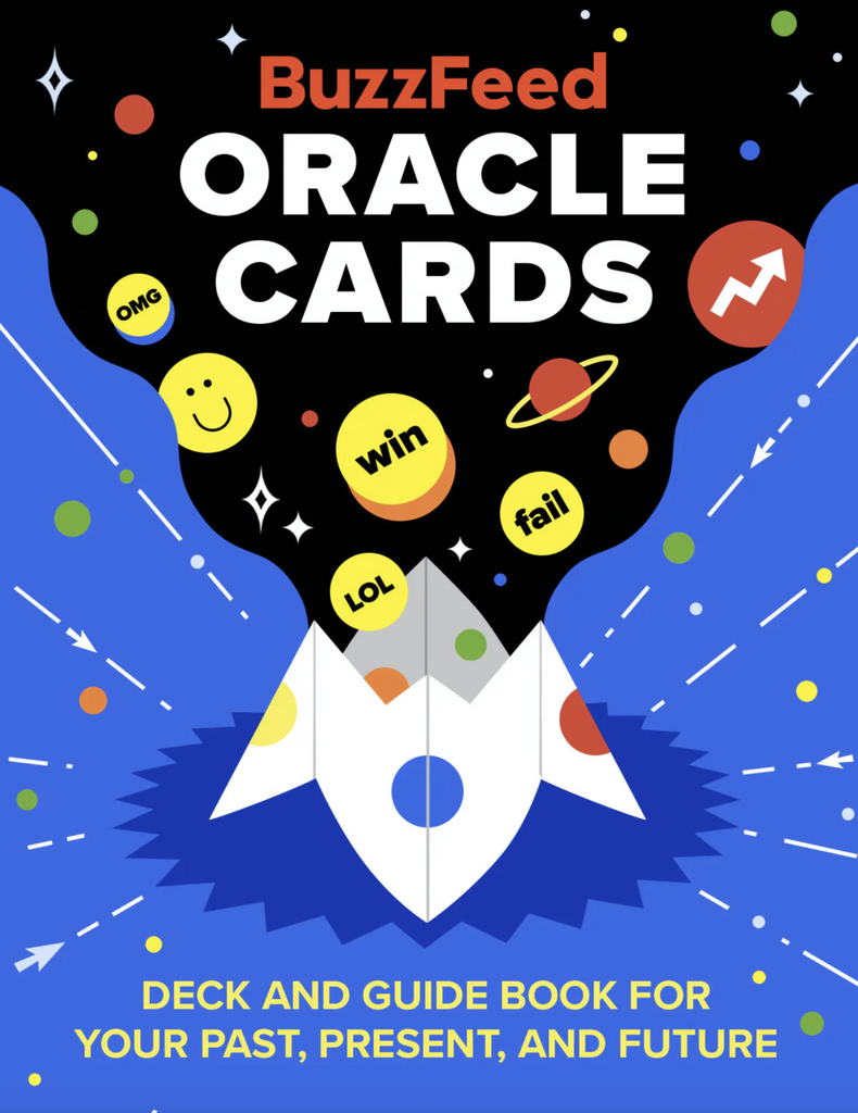 Buzzfeed Oracle Cards. Deck and guide book for your past, present, and future.