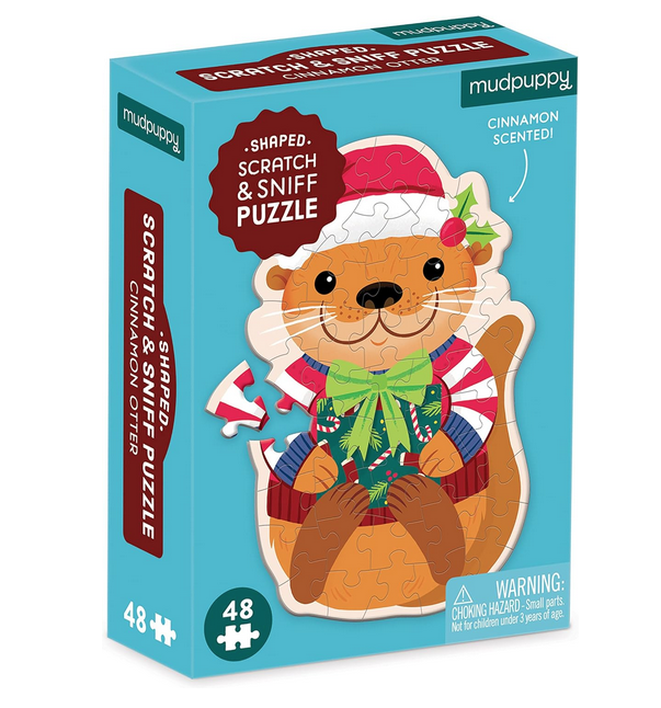 Box for Cinnamon Otter mini scratch and sniff puzzle, 