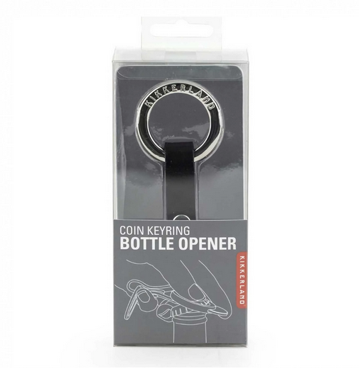 Coin ring bottle opener in box.