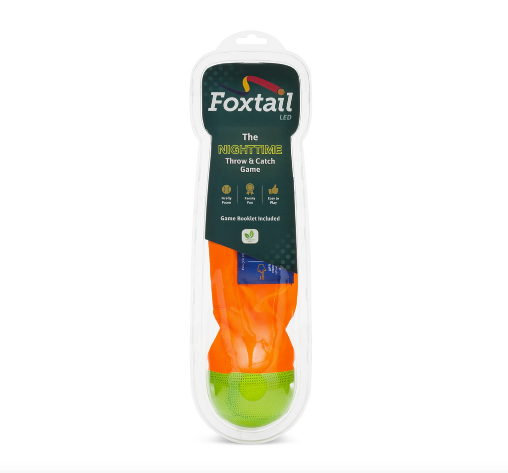 Foxtail LED, the nightitme throw and catch game in package.