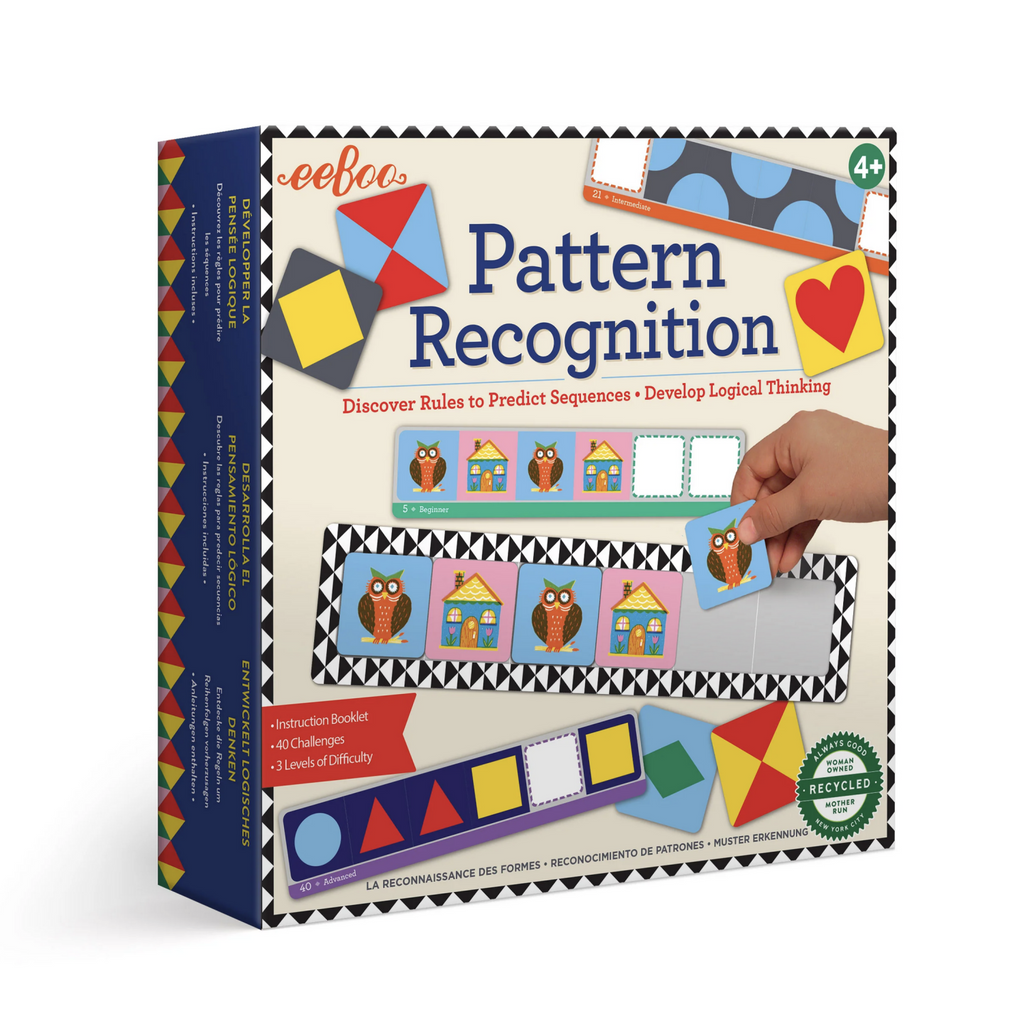 Pattern Recognition game box.