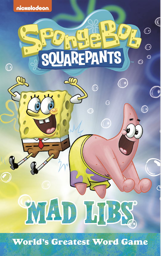 Spongebob Squarepants Mad Libs with Spongebob and Patrick Star on the cover.