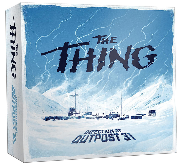 In the hidden identity board game The Thing Infection at Outpost 31, you will relive John Carpenter’s sci-fi cult classic in a race to discover who among the team has been infected by this heinous lifeform.
