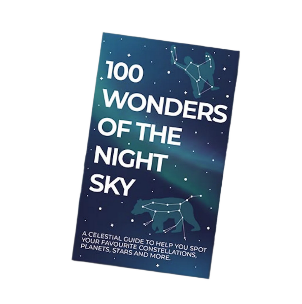 100 Wonders of the Night Sky Card pack in it's box with constellations illustrated on the cover. 