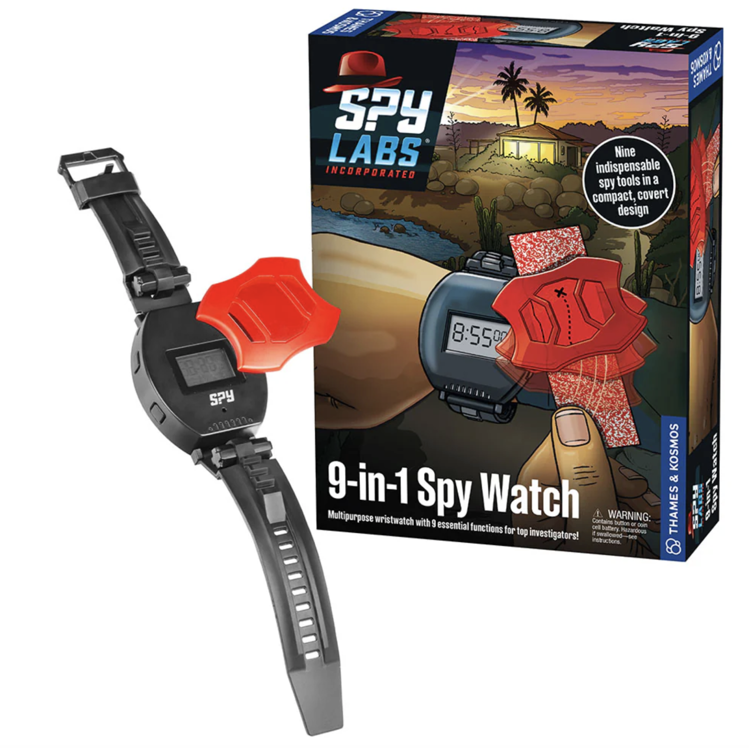 gear spy 9 in 1 Spy Watch – World of Mirth