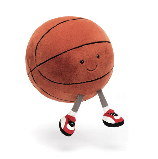 Amuseable Basketball plush standing.