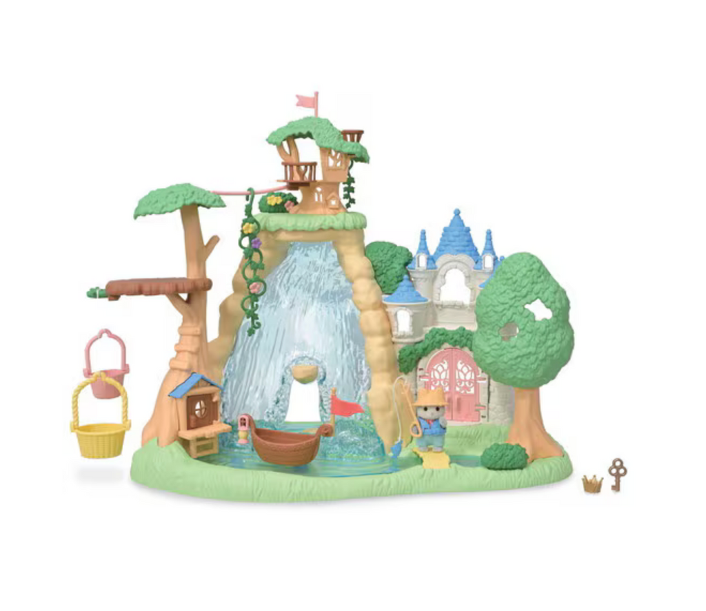 The Secret Forest Falls playset with Linnea the Husky baby figure.