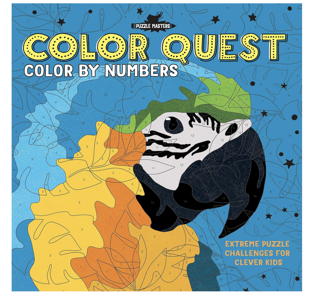 Illustrated cover with a colorful parrot.