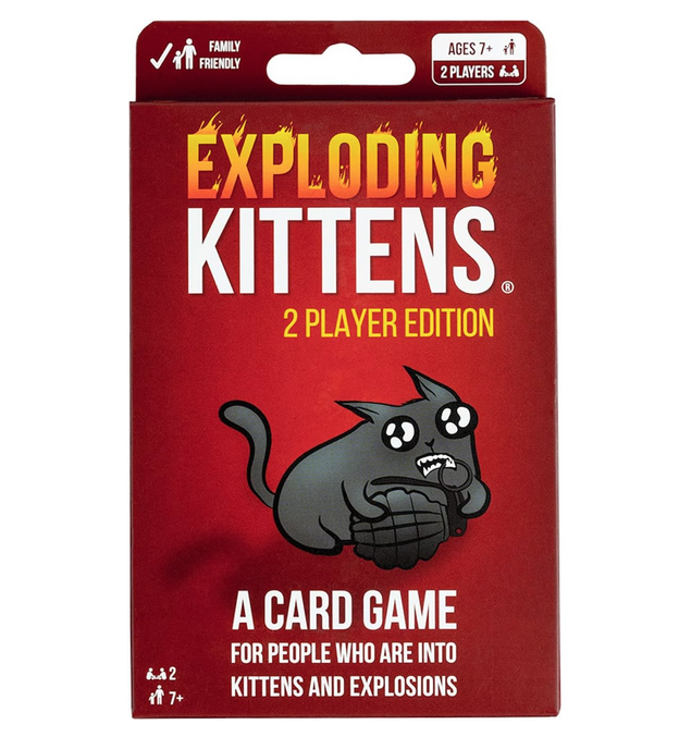 Exploding Kittens Origonal Exploding Kittens Original 2 Player Edition – World of Mirth