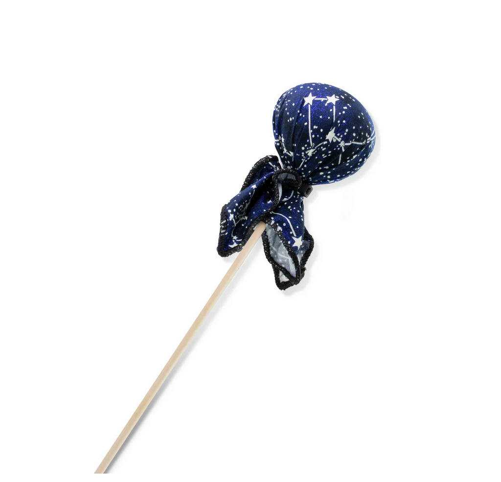Glow in the dark galaxy print soft arrow.