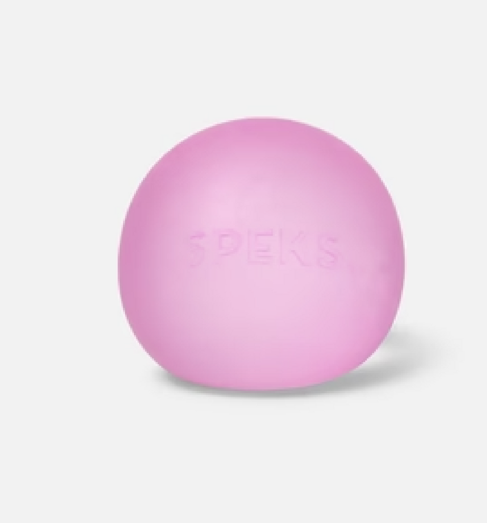 Pink Gump stress ball from Speks. 