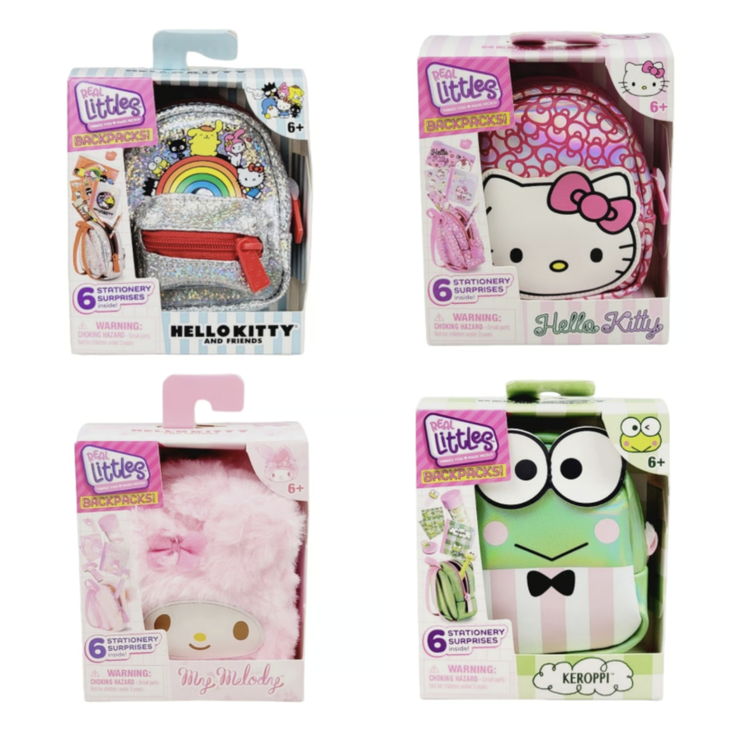 hello kitty backpack real littles & Friends Backpacks – World of Mirth BnM Fishing Crappie Spinning star Indulge Your Imagination with Tackle Color:Glow Orange Koi