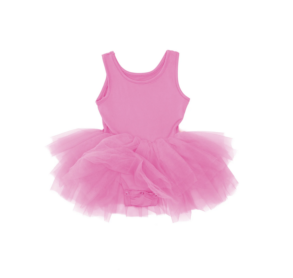 Hot pink ballet tutu dress.