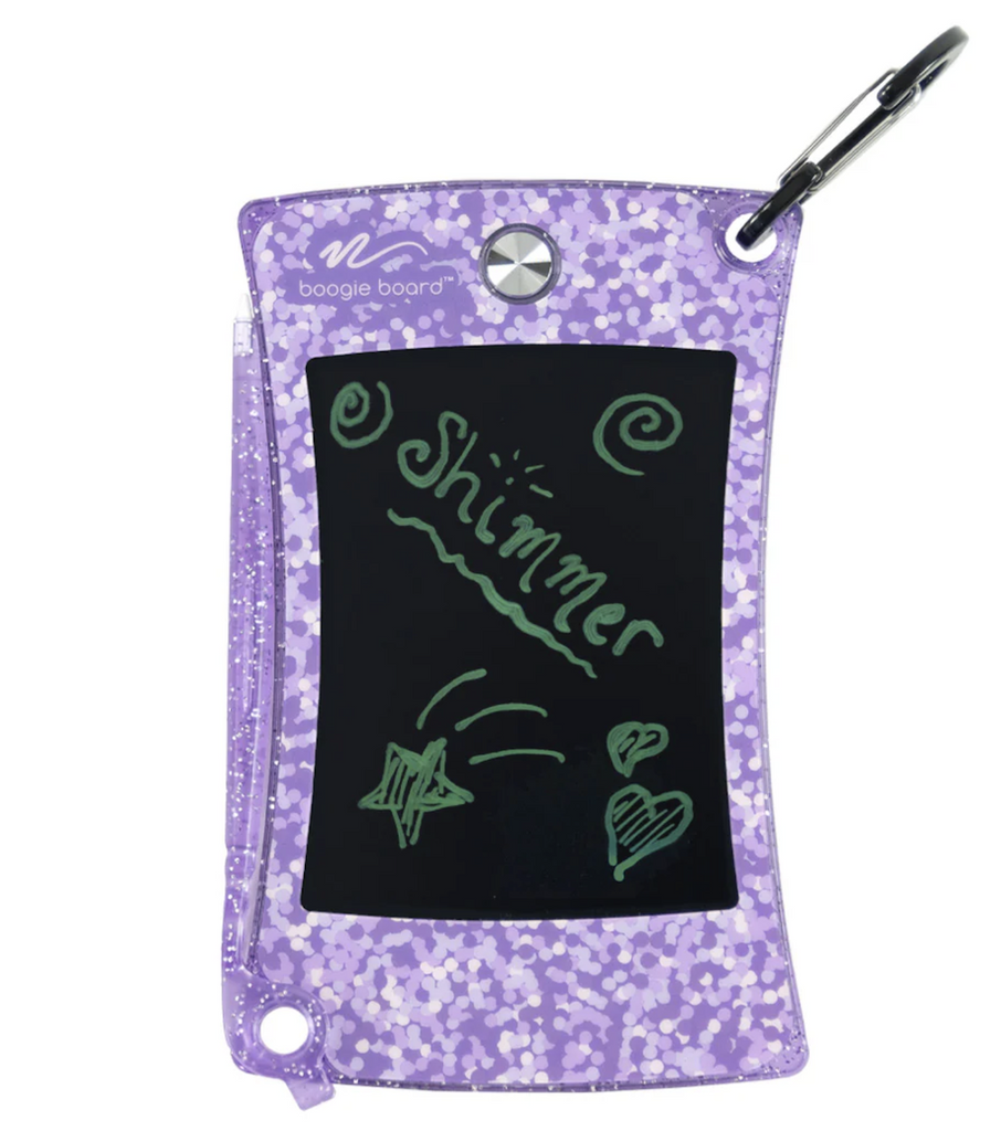 Jot Pocket Writing Tablets Shimmer Purple Boogie Board. 