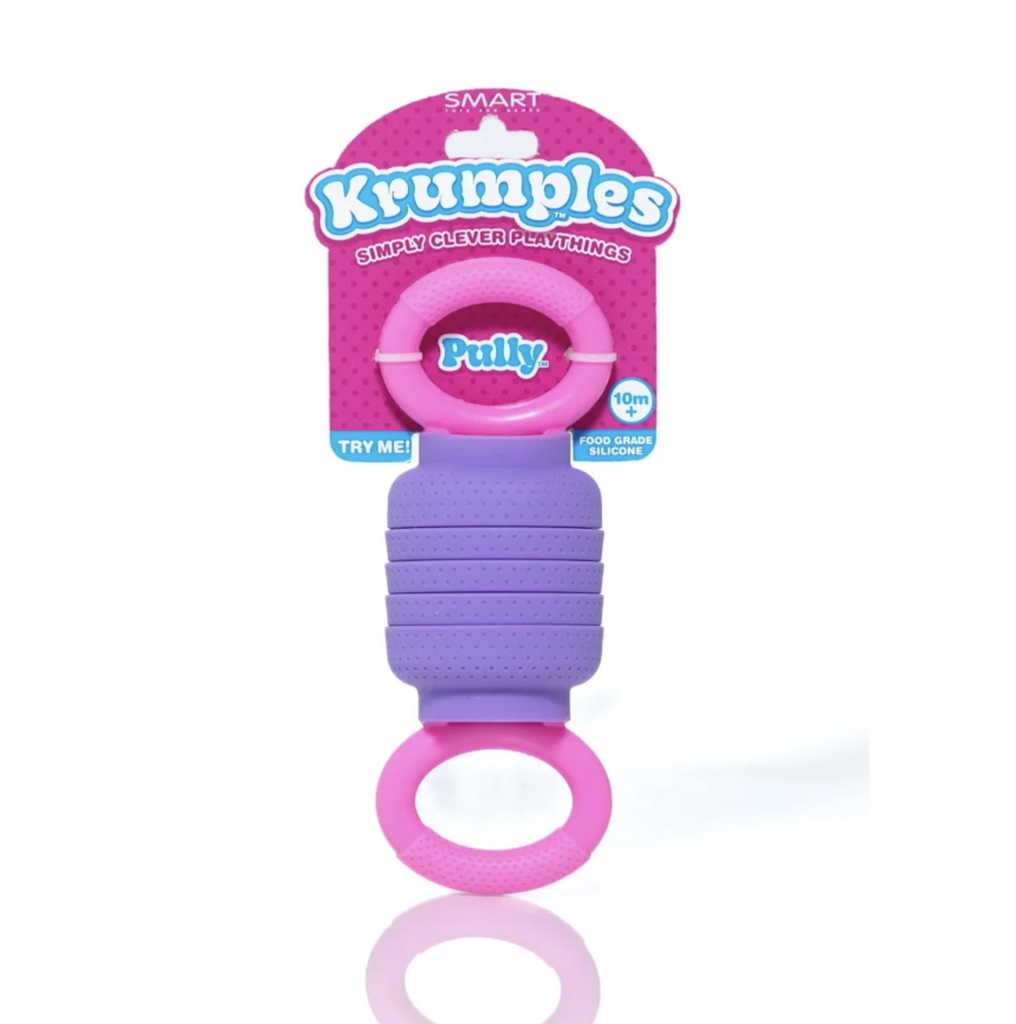 Purple and pink food grade Krumples Pully.