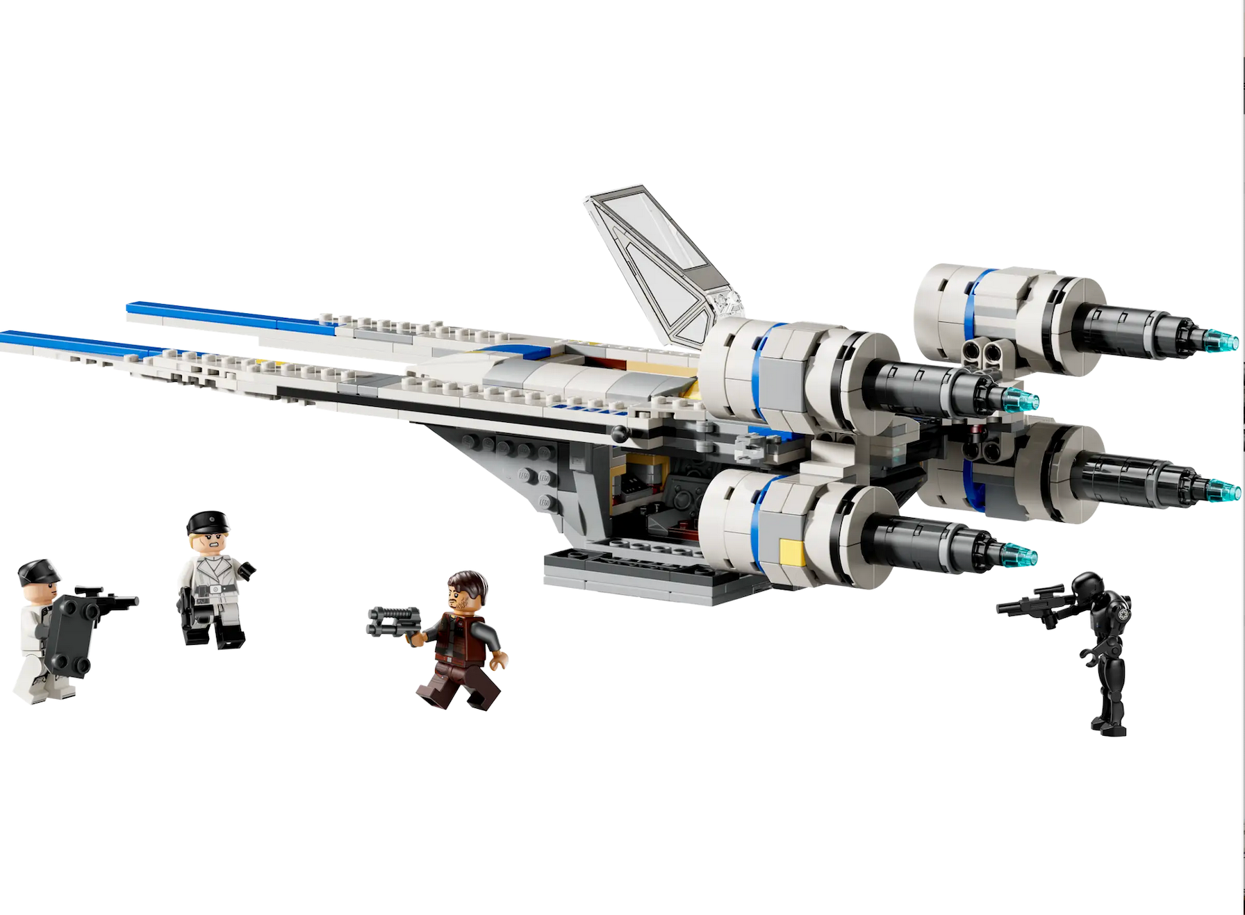 Cassian Andor Star Wars U Wing Fighter LEGO Rebel U-Wing