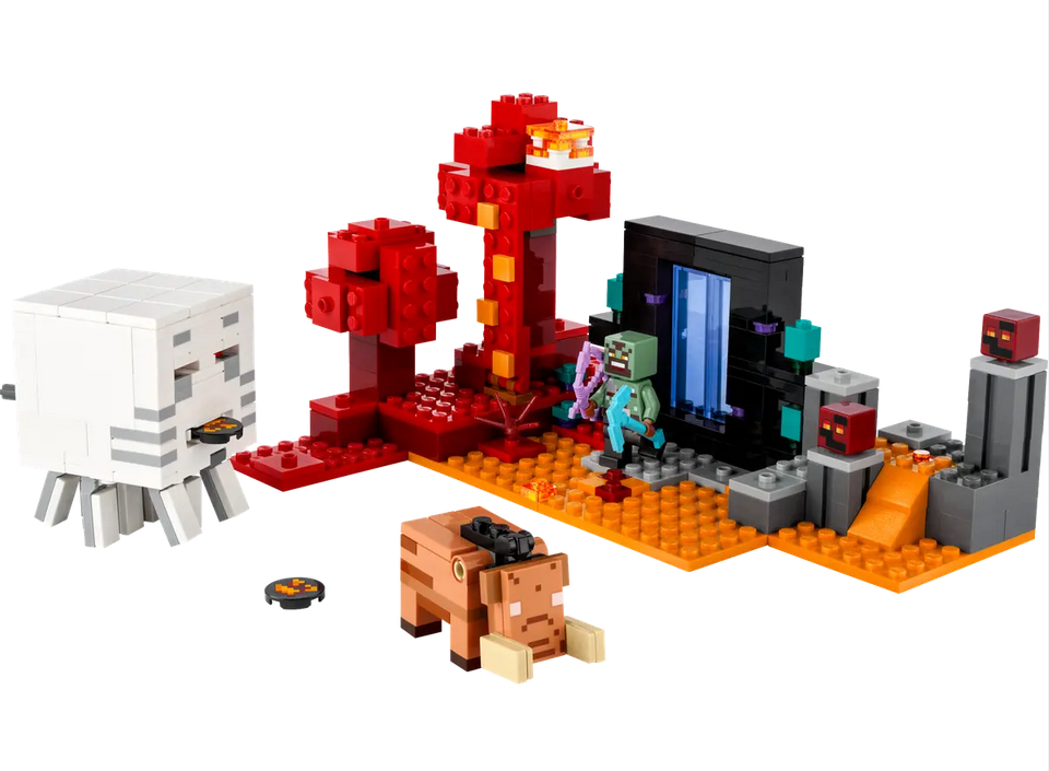 The Nether Portal Ambush Lego Minecraft – World of Mirth