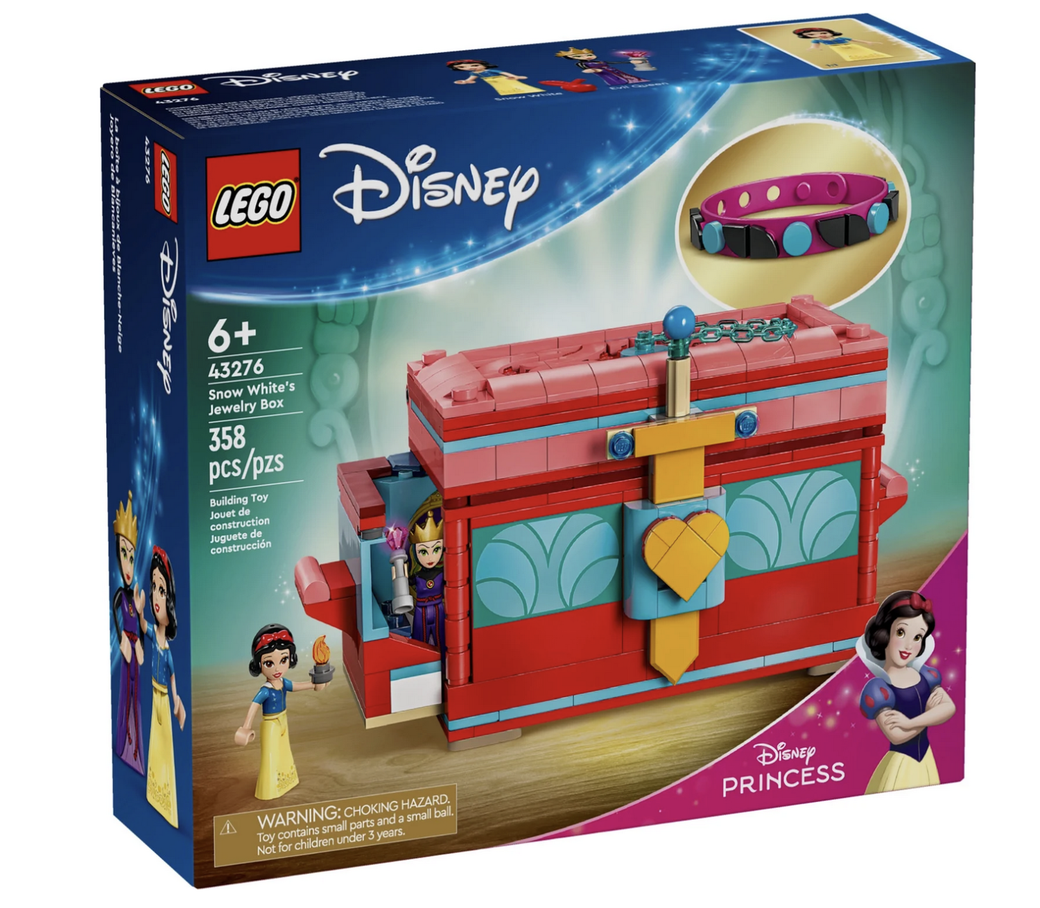 LEGO Disney Snow White's Jewelry Box – World of Mirth