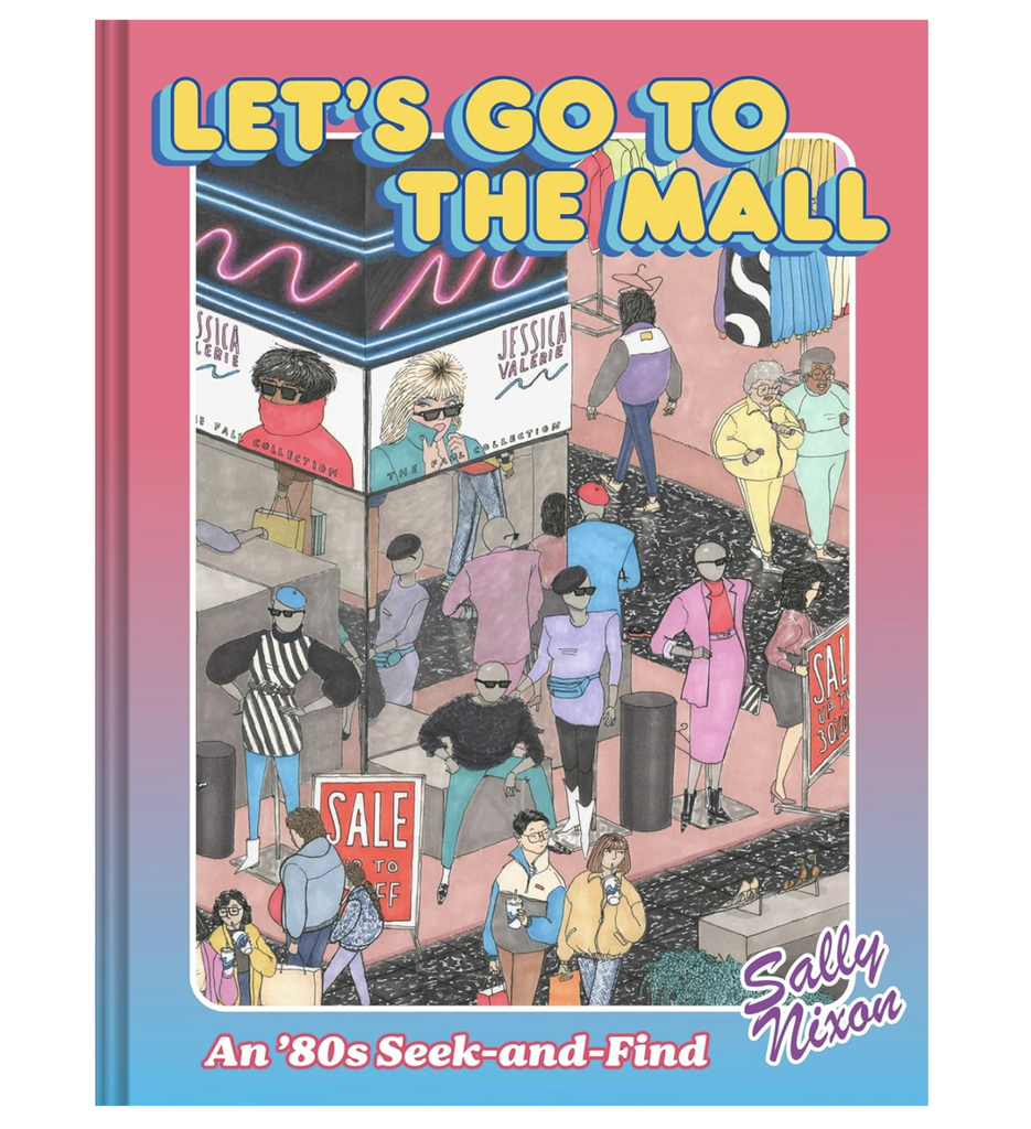 Cover of "Let's Go To The Mall" seek and find book. 