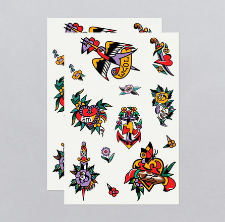 Critters On The Move Temporary Tattoo Sheet – World of Mirth