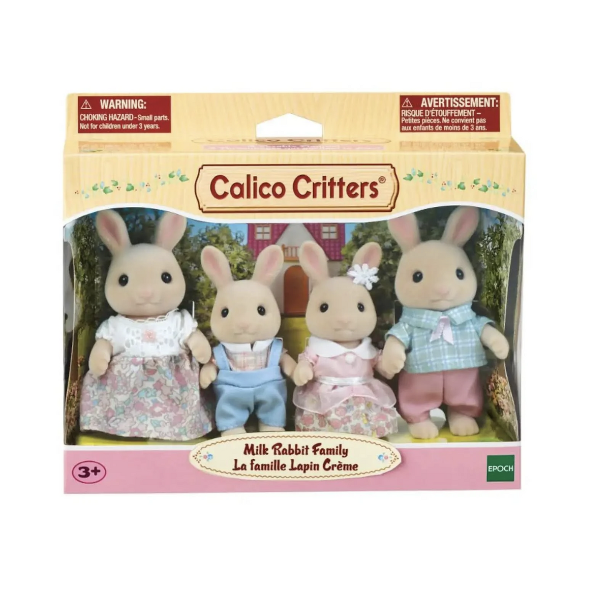 Milk Rabbit Family Calico Critters – World of Mirth