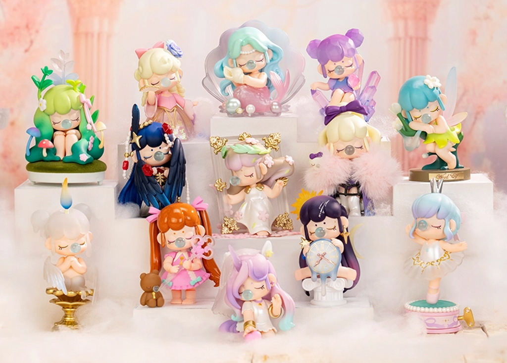 Each of the Nanci Museum Fantasy Surprise Doll Figures plus the secret character. 