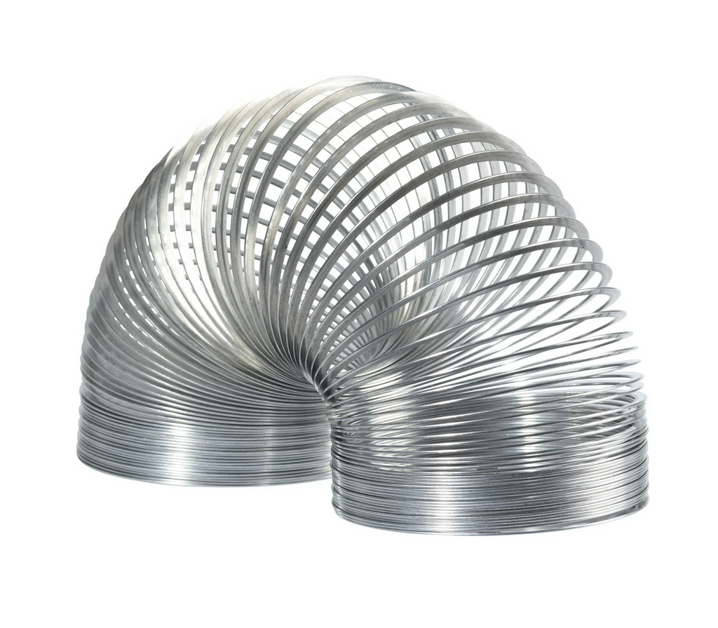 The Original Slinky metal spring toy. 