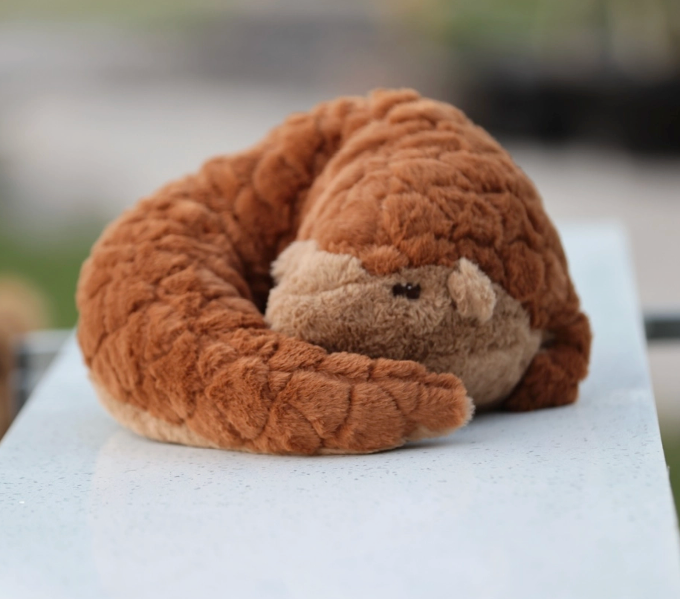Pangolin Plush Weighted – World of Mirth