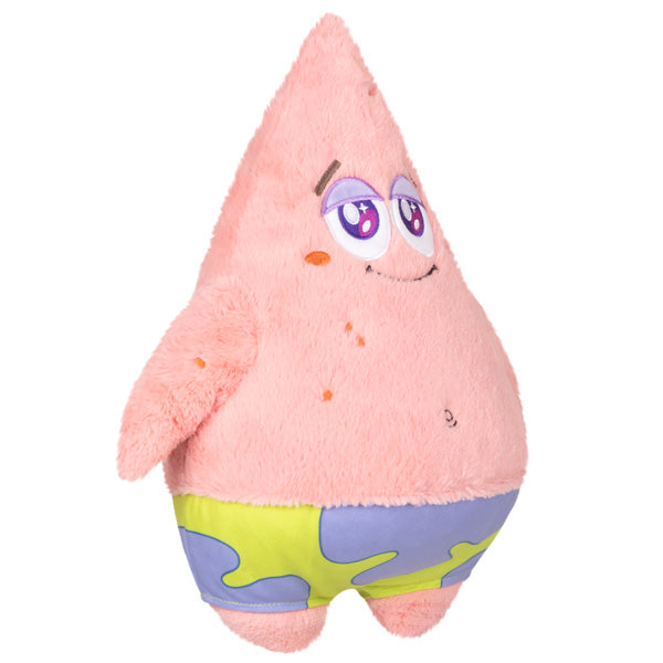 Side view of Patrick Star Squishable. 