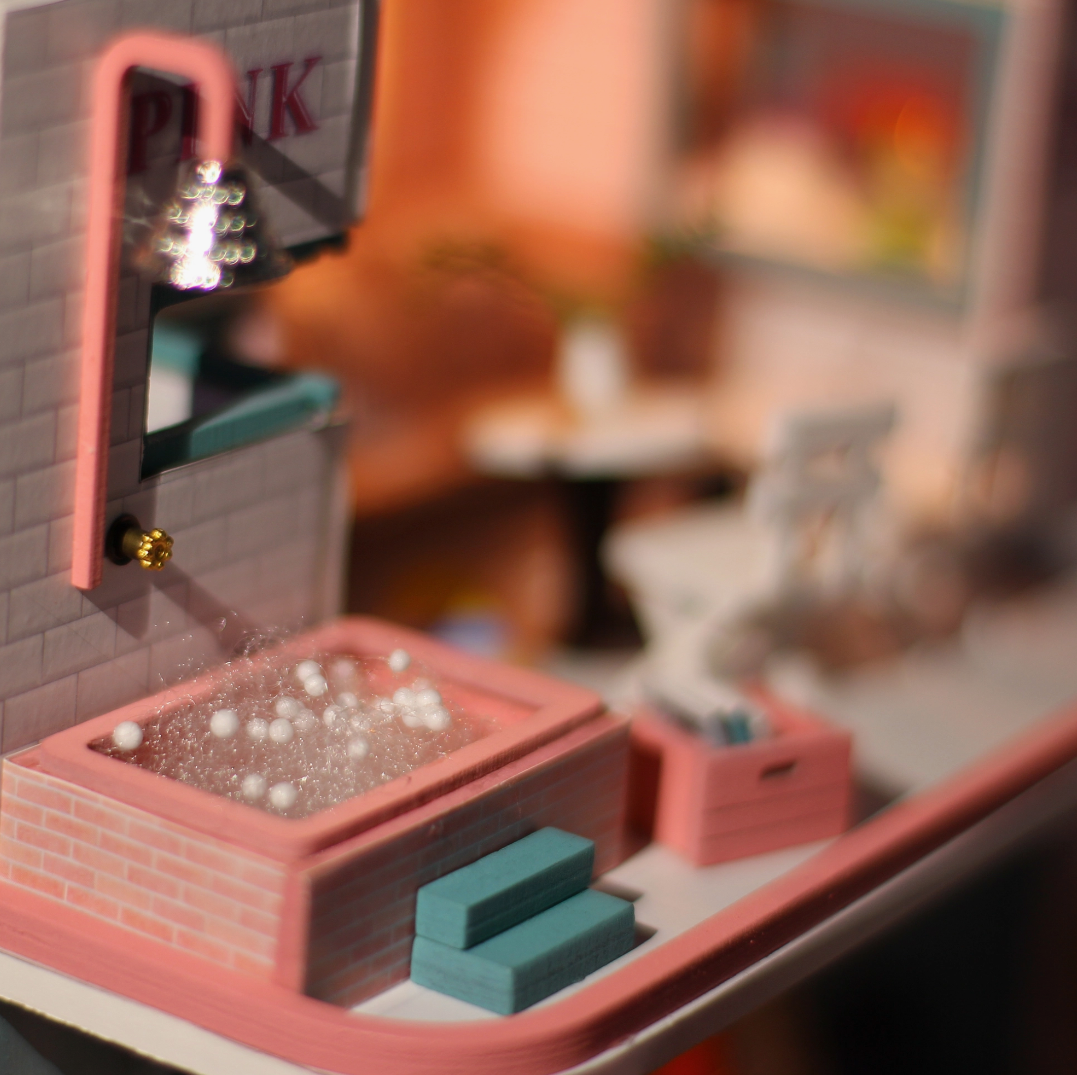 Pink Cafe  Miniature Joy