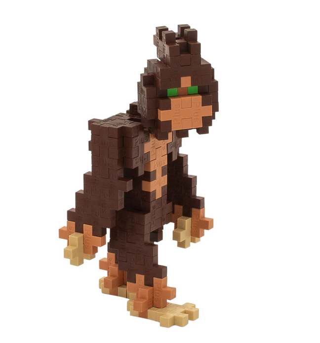 The 70 piece Bigfoot tube is a great way to get started with Plus-Plus. Kids will learn to create in 2D or 3D, encouraging open-ended, creative play. It’s a perfect STEM toy to develop fine motor skills, focus and patience. Bigfoot (Apple, Brown, Camel, Tan). Instructions to build a Bigfoot