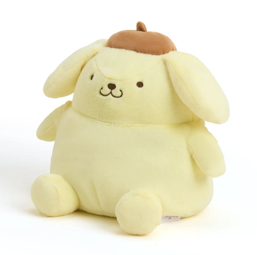 Hello Kitty's friend Pompompurin Warmies is a weighted stuffed animal. He is a super cute kawaii doggie with wearing his signature brown beret. 