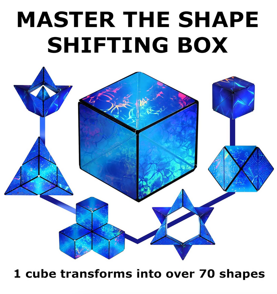 Diagram with examples of the Shashibo Vapor in different shapes. 