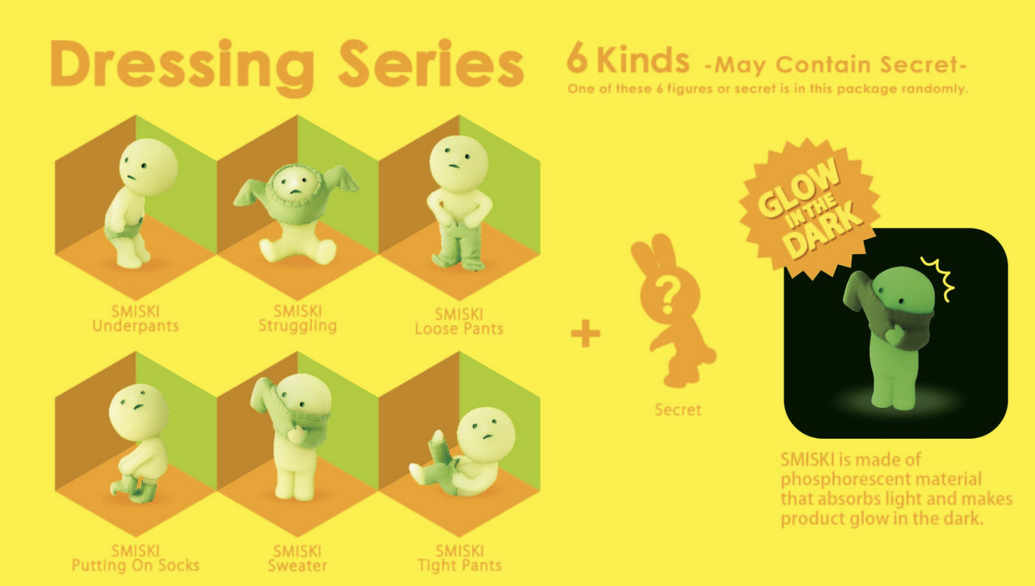 Smiski Dressing Series – World of Mirth