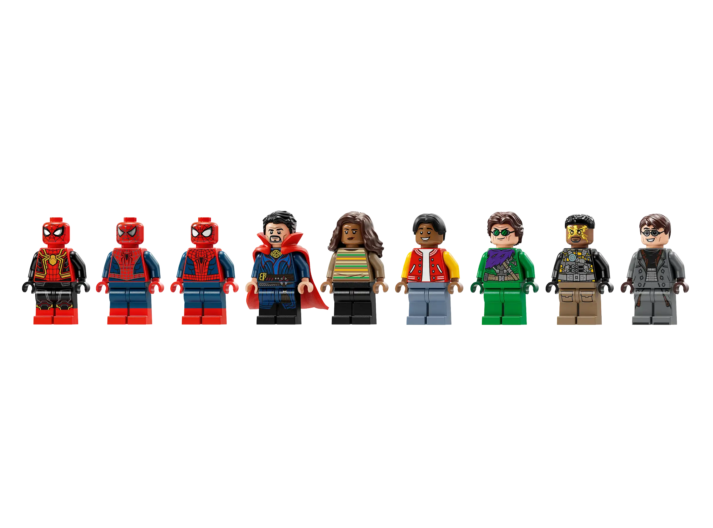 LEGO Spider Man No Way Home Minifigure Collection & How To Upgrade