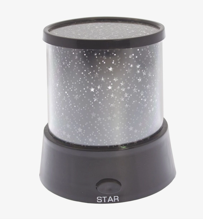 Close up image of the Starry Sky LED Light Projector unlit. 