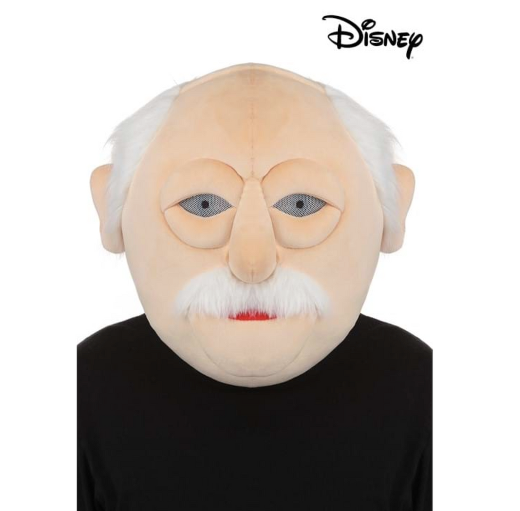 Plush, mask portraying Waldorf from The Muppet Show. 