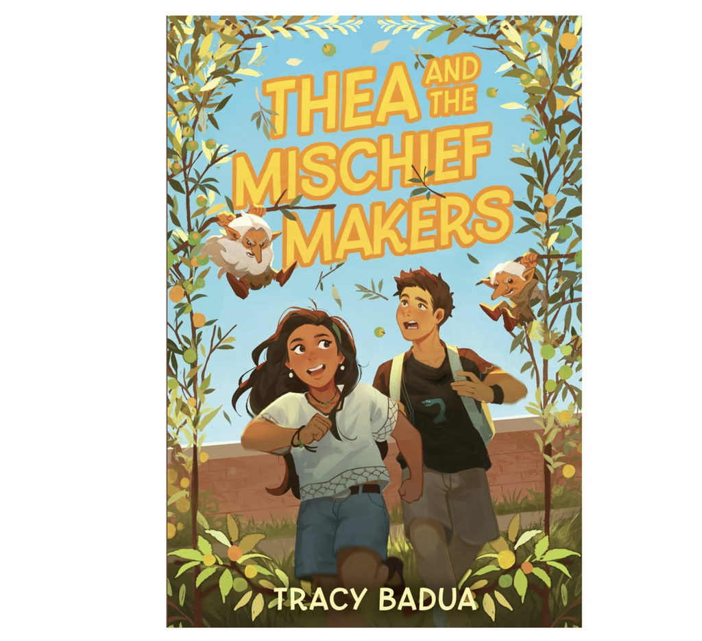 Illustrated cover of Thea and the Mischief Makers. 