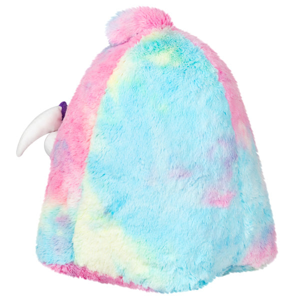 Rear view of Tie Dye Reaper Squishable. 