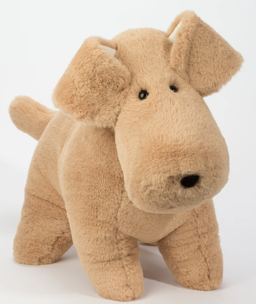 Extra large super cuddly plush Tim Tan Dog Muzzle. 