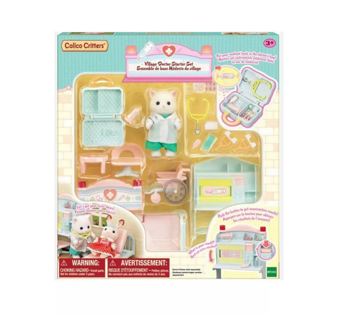 Village Doctor Starter Set Calico Critters World of Mirth