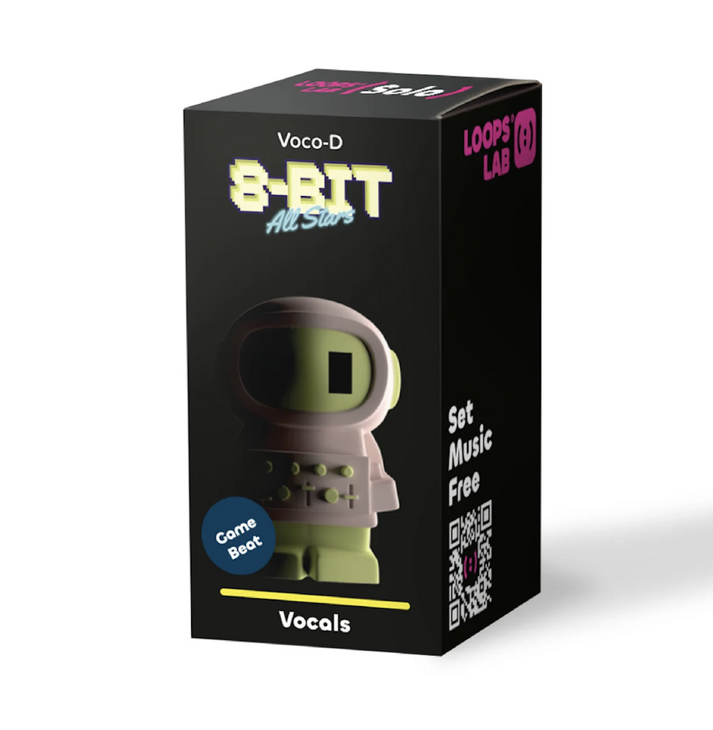 Voco-D Solo Figure from Loops Lab a robot vocalist that will expand the Loops Lab Stage. 