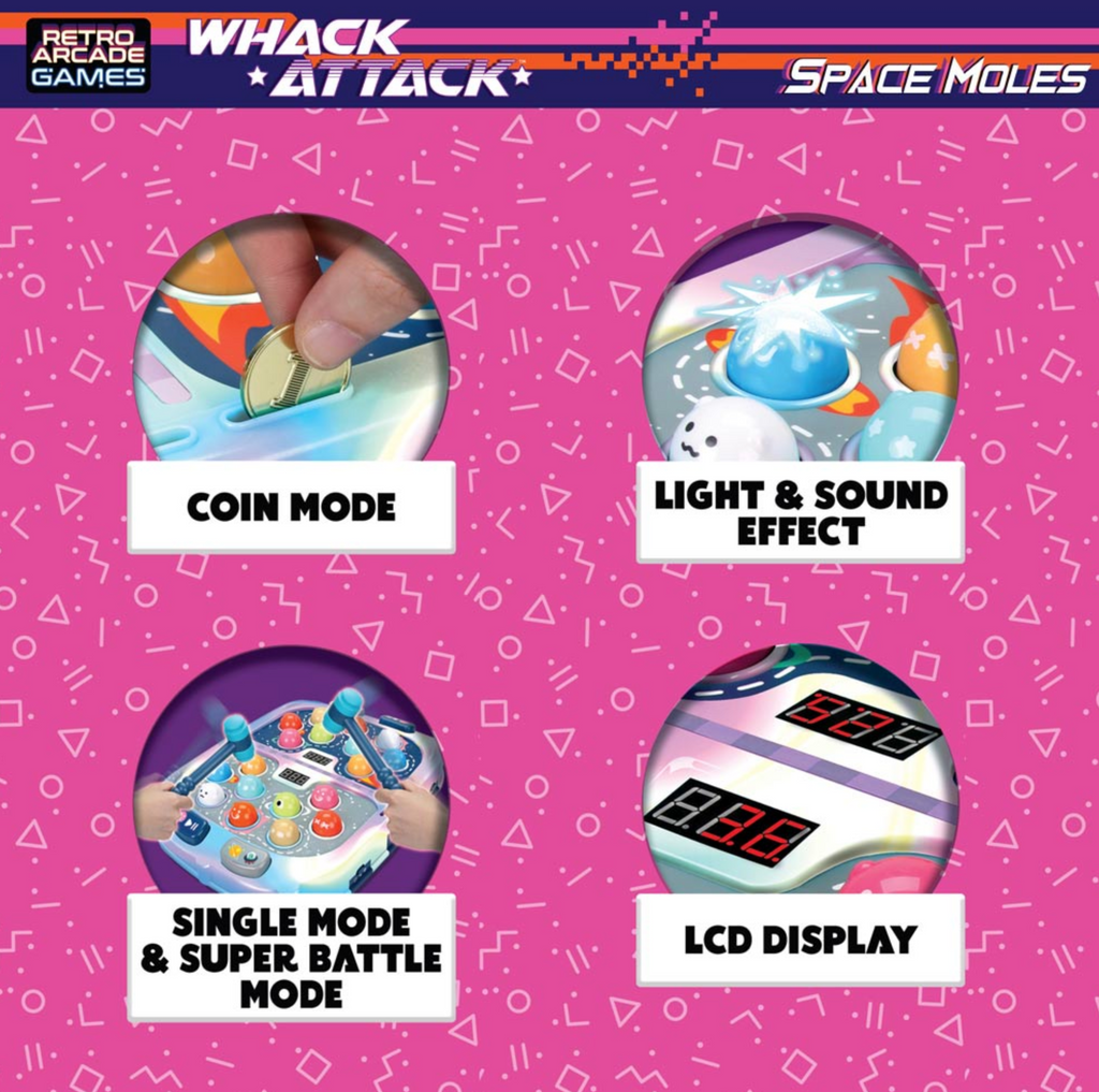 Whack Attack Space Moles Game – World of Mirth