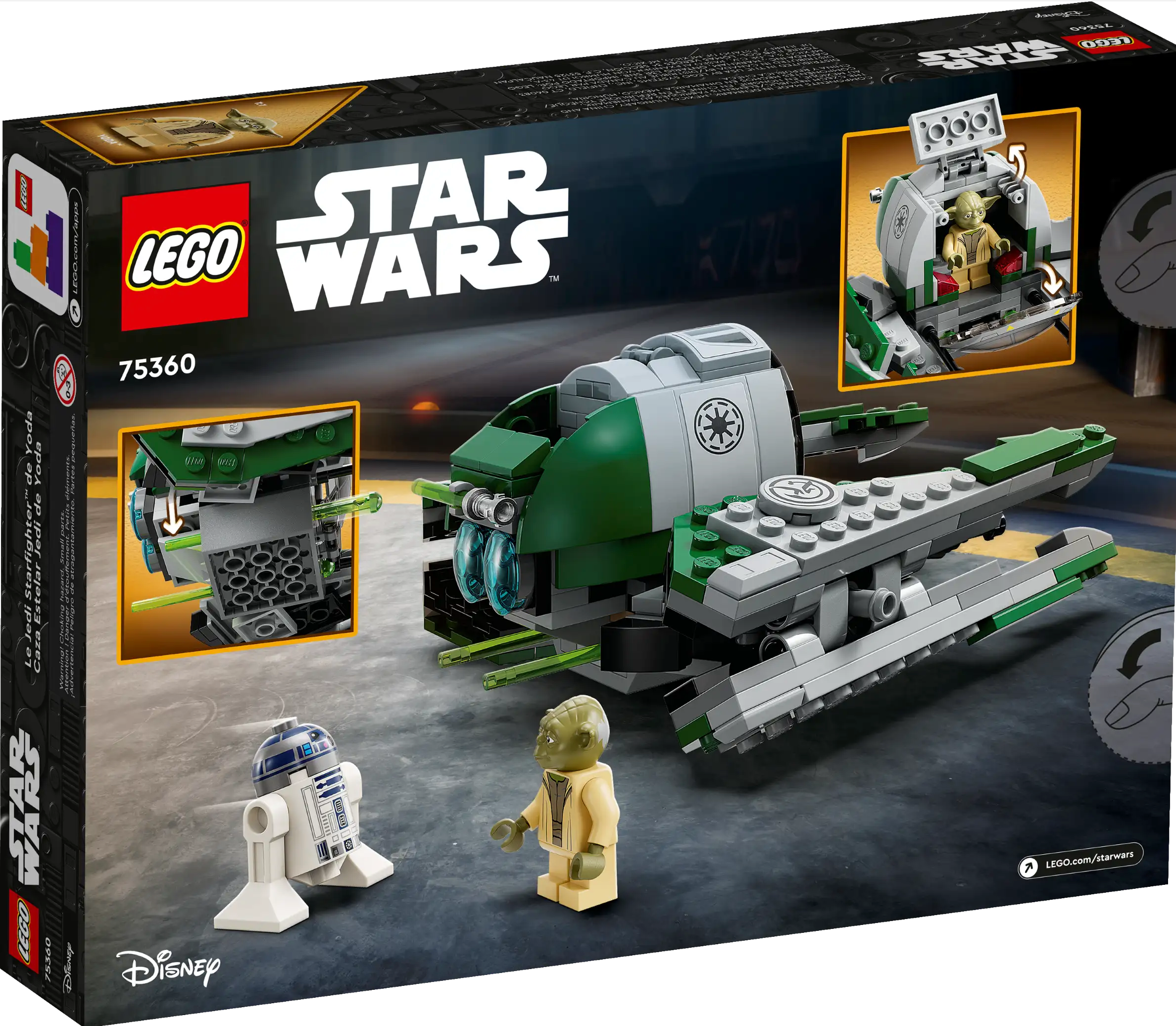 Yoda s Jedi Starfighter Lego Star Wars World of Mirth