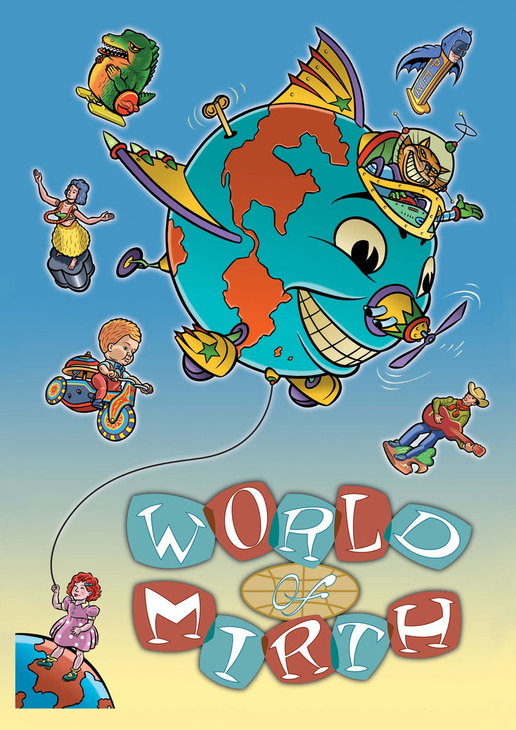 World of Mirth Logo and Cat Ship