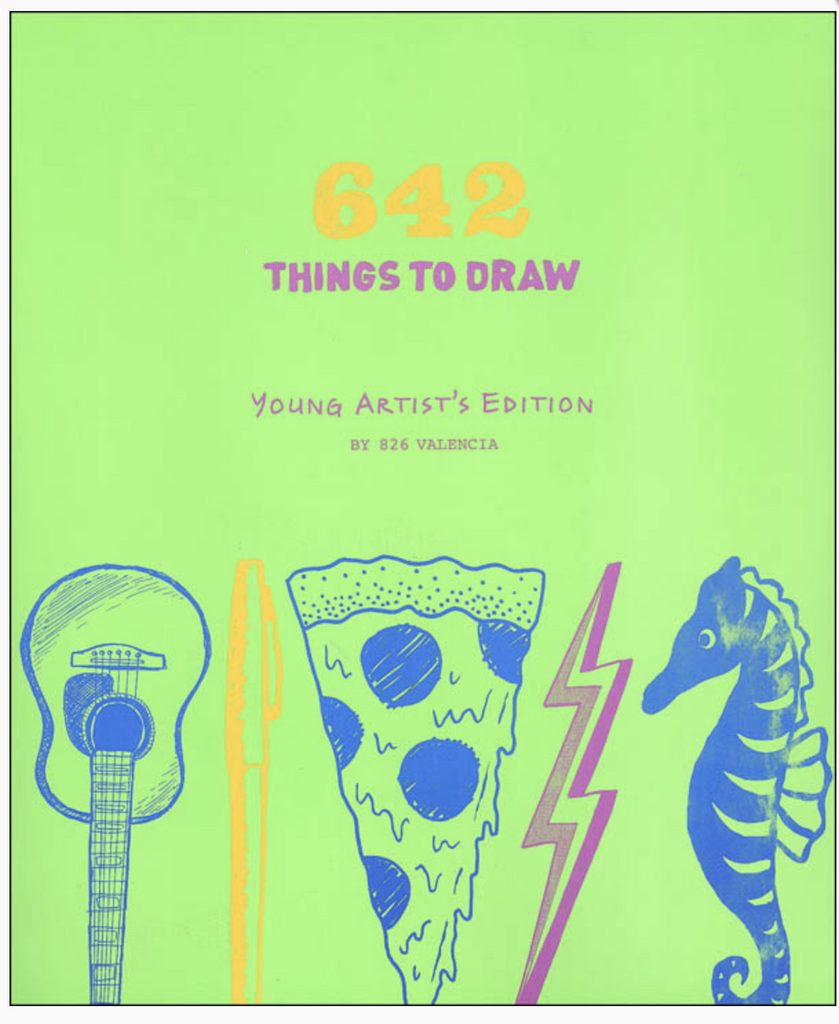 Cover of book 642 Things to Draw Young Artist's edition.