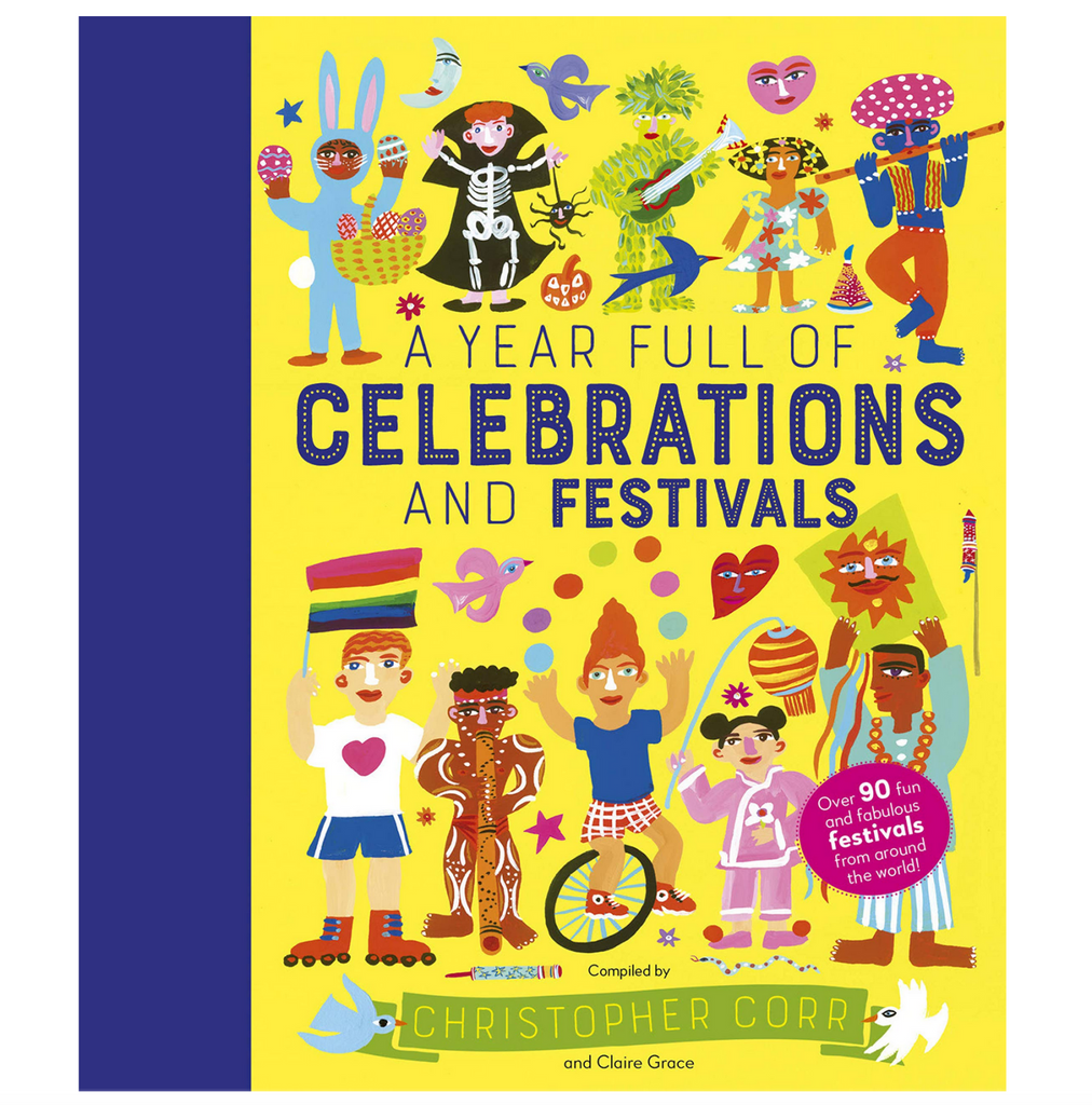 Cover of A Year Full of Celebrations and Festivals by Christopher Corr and Claire Grace.